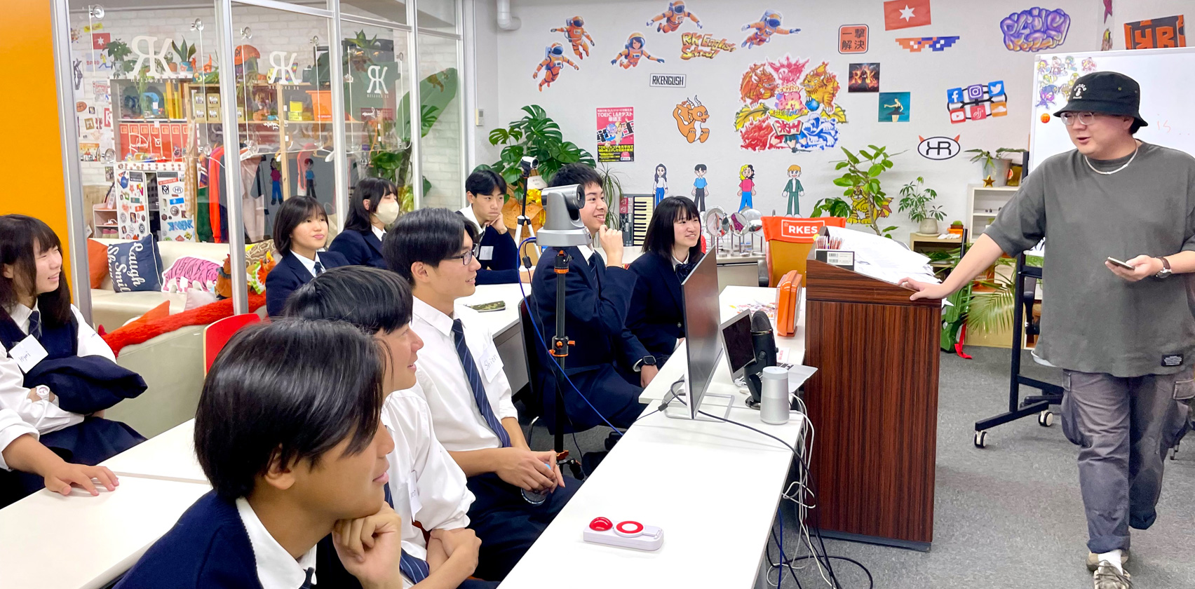 ［RK x Company］Richard Kawaguchi リチャード川口 RK English Schoolのメソッドを使った昭和第一学園高校との取り組み：留学前の発音とリスニングの強化